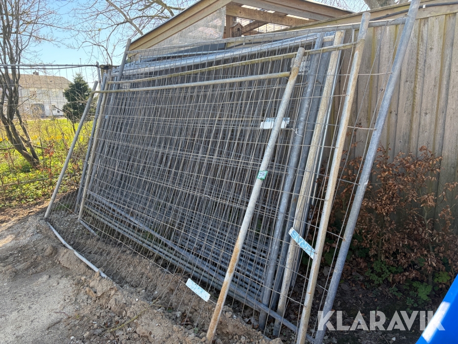 Byggeplads hegn Materielhuset/Heras 3500 mm 20 styk