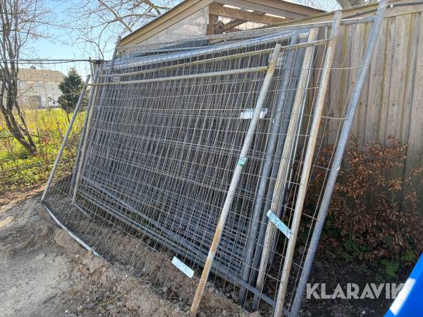 Byggeplads hegn Materielhuset/Heras 3500 mm 20 styk