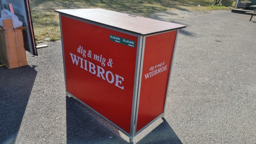 1 stk sammenklappelig bar