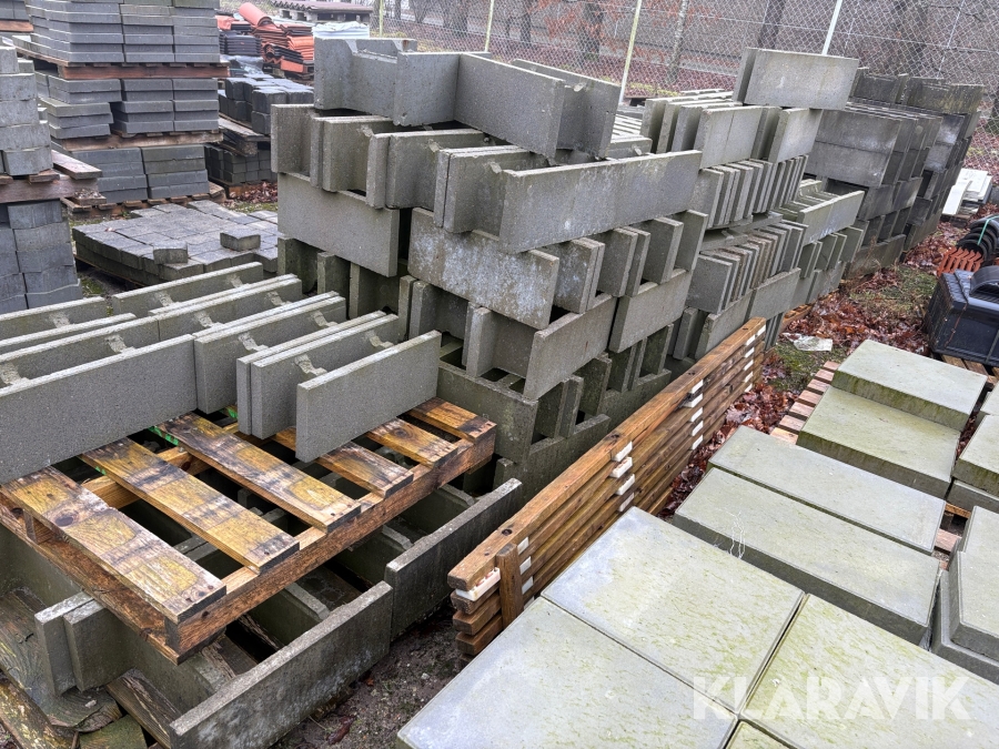 Fundamentsblokke - blandet lot