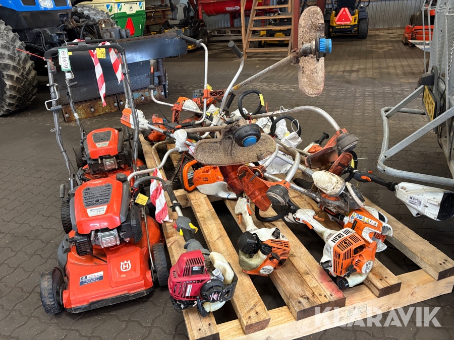 Diverse haveredskaber