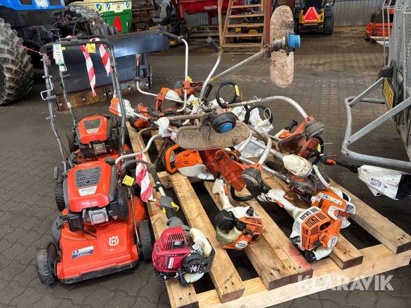 Diverse haveredskaber