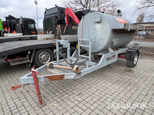 Vandvogn SOLUS 3000 med pumpe