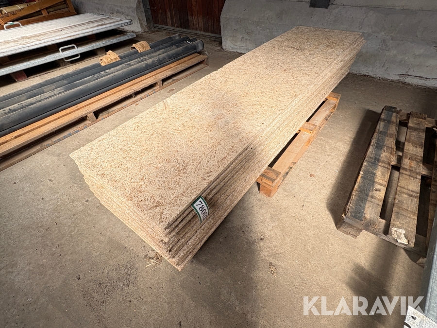 Troldtekt plader 240x60 cm - 13 styks