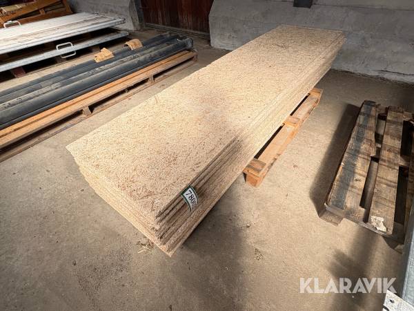 Troldtekt plader 240x60 cm - 13 styks