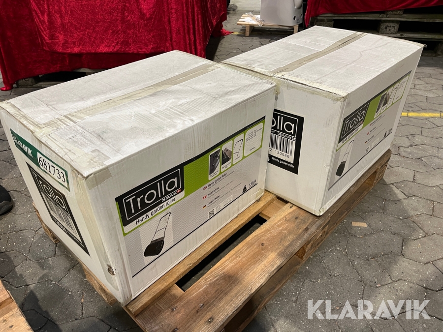 Hånd Trommel TROLLA 2 styk