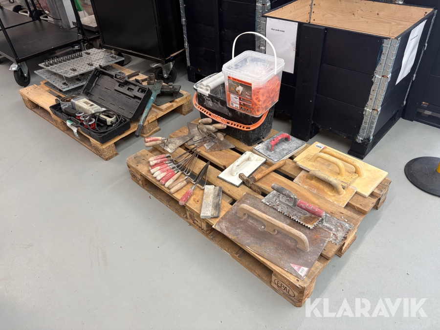Rørværktøj og murerudstyr PowerSuper og Tilefix 36 enheder