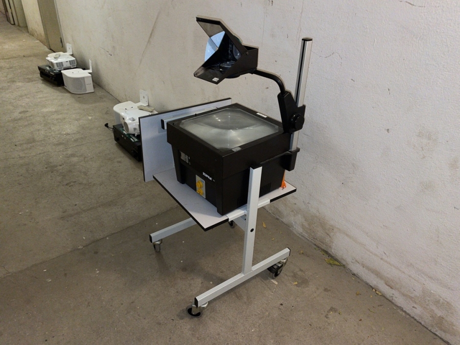 Overhead Projektor Rullebord