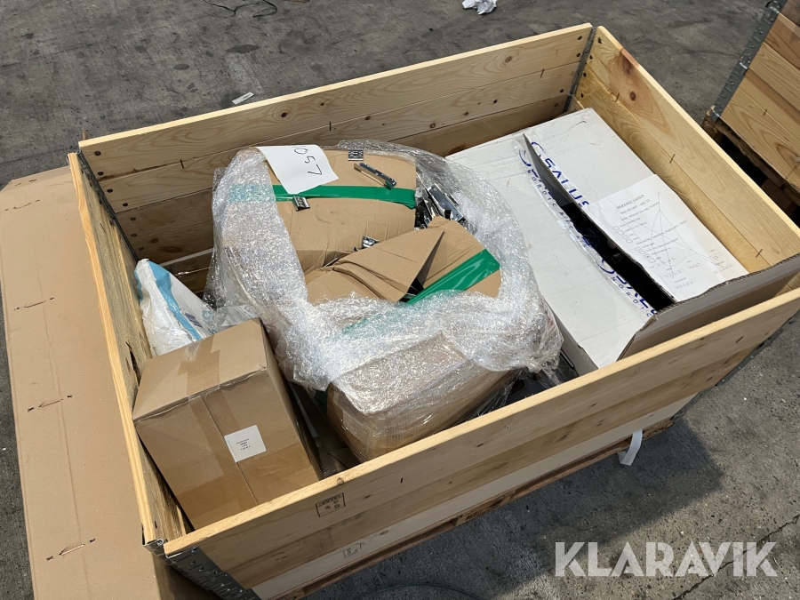 Lot - shunt, radiatorer og øvrigt