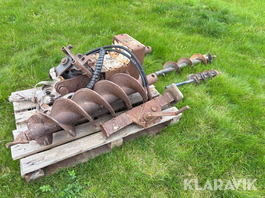 Jordbor med gearing