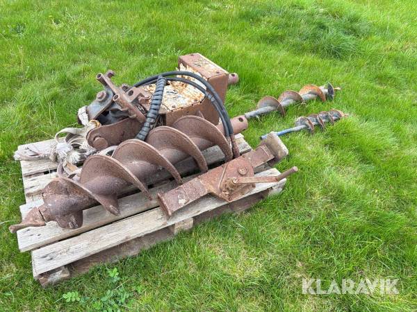 Jordbor med gearing