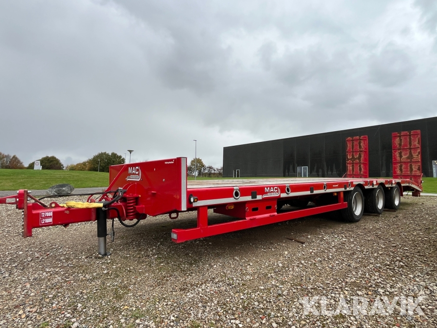 Trailer McCauley 27 tons 3 akslet