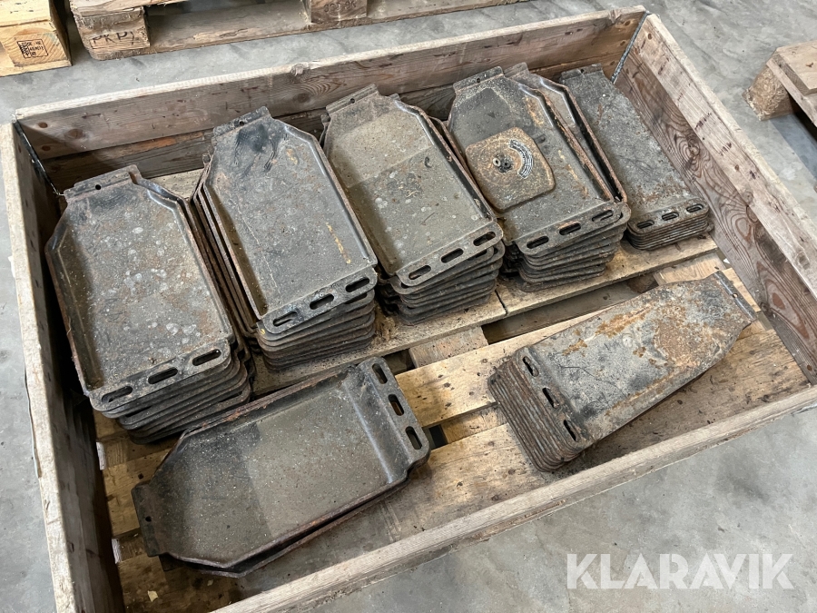 Høje slæbesko til Claas Disco 9200