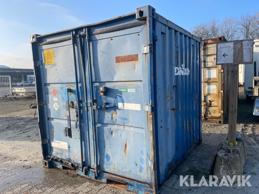 Container 8 Fods med dieseltank