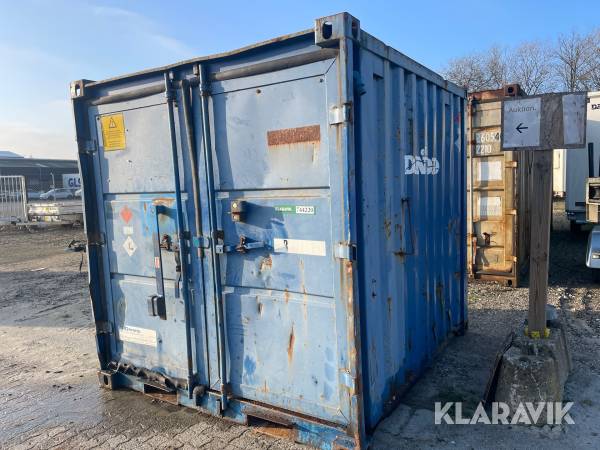 Container 8 Fods med dieseltank