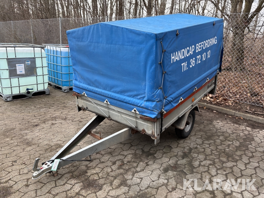 Lukket trailer Brenderup Handy 57 A