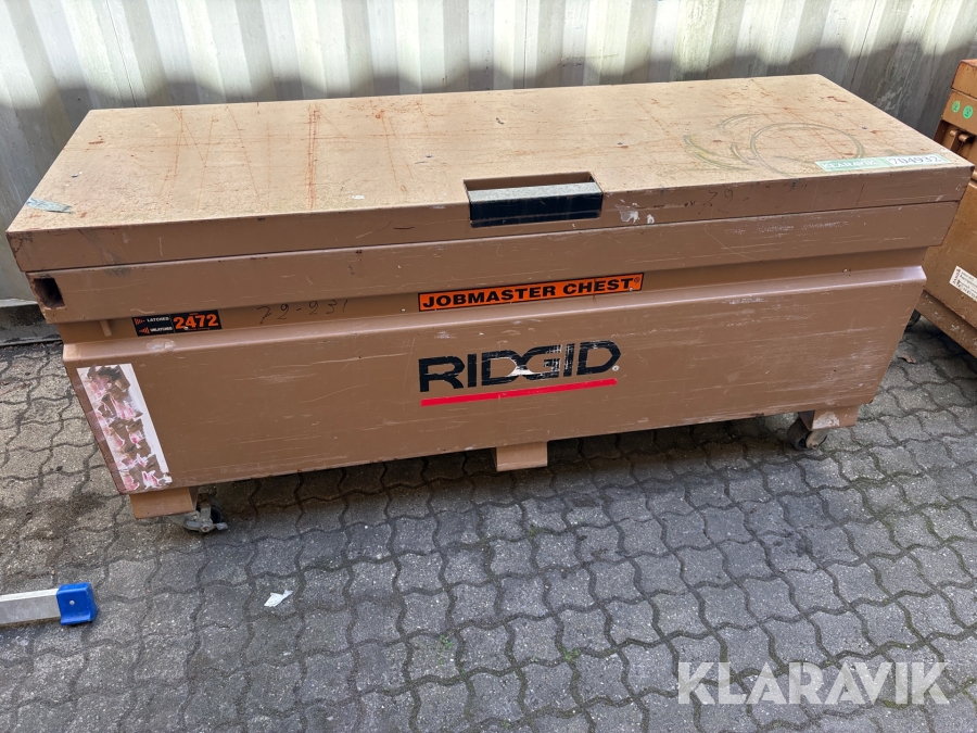 Værktøjskasse Ridgid JobMaster Chest 2472