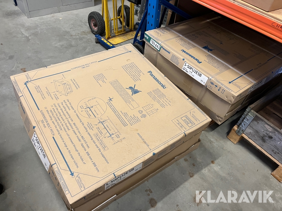 Luft indedel Panasonic S-50PU2E5B 2 styk