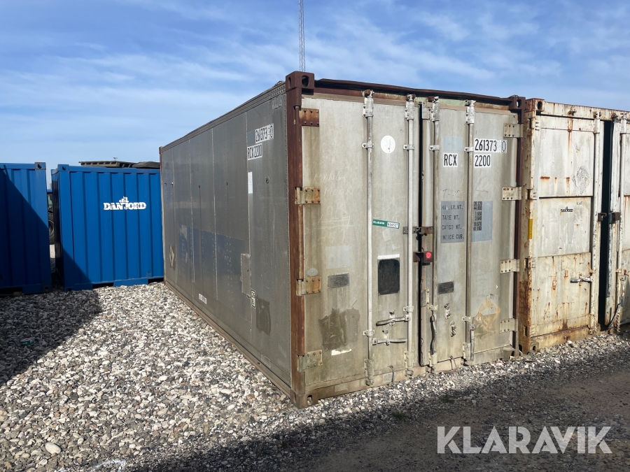 Container 20 fods, Aarhus, Klaravik auktioner
