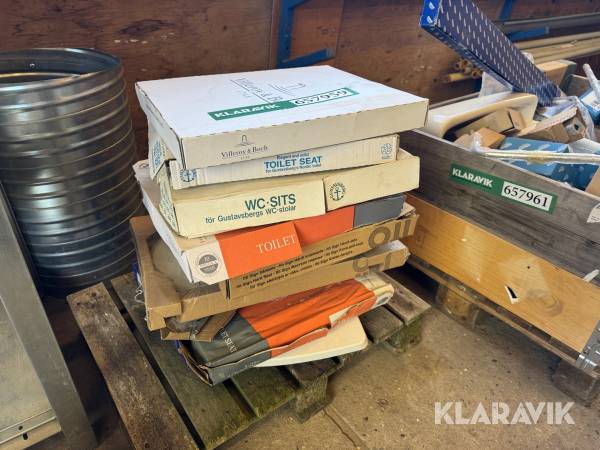 Toiletsæder 11 styks LOT
