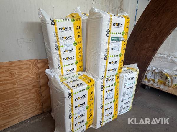 Isolering ISOVER / Saint-Gobain ISOVER 34 Formstykker 10 pakker