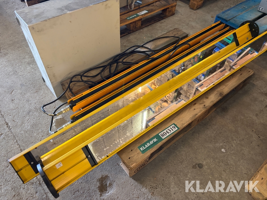 Sikkerhedslysgitter Sick C4000 med styreboks