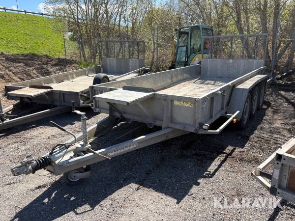 Maskinetrailer til personbiler Ifor Williams trailers 3Hb GP146H3