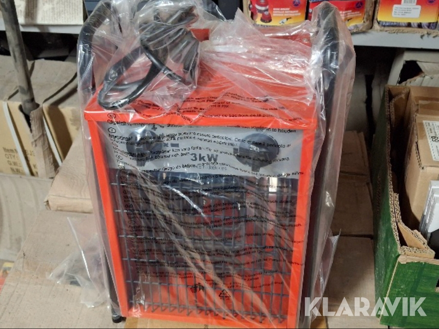 Varme blæsere 5 styk