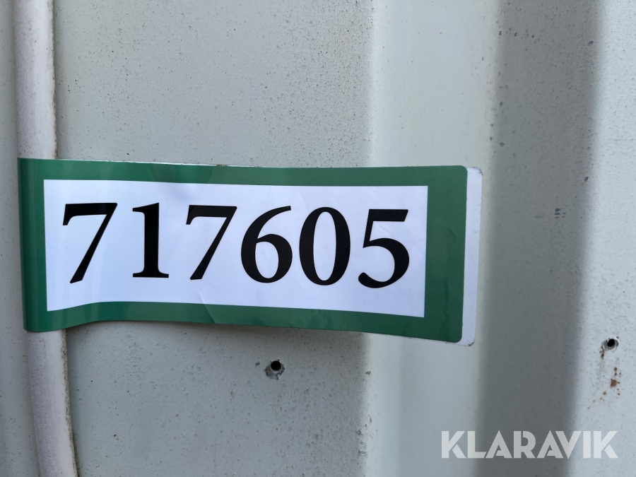 Container Sabu Materiel container Sabu, Kerteminde, Klaravik auktioner
