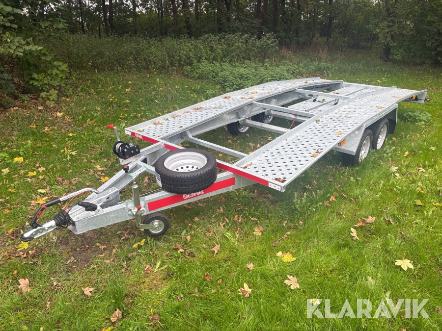 Autotrailer Gewe L3500 2700 kg.