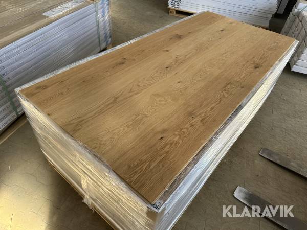 Gulv Moland Super EG Wideplank Design Avon Natural Oak 10 mm 26,3 m²