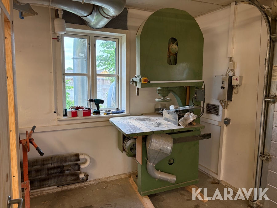 Lodret båndsav til træ J. Junget Herning No. 8 H