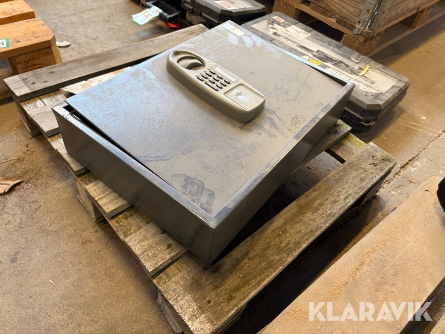 Nøgleskab med elektronisk kodelås