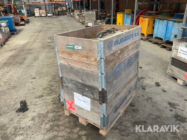 Stort Lot af Arbejdslys projektør 23 styk