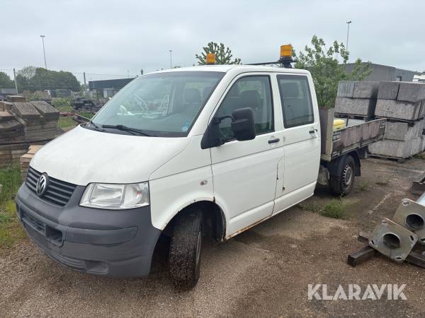 Ladbil Volkswagen Transporter Dobbelt kabine 1,9 TDI