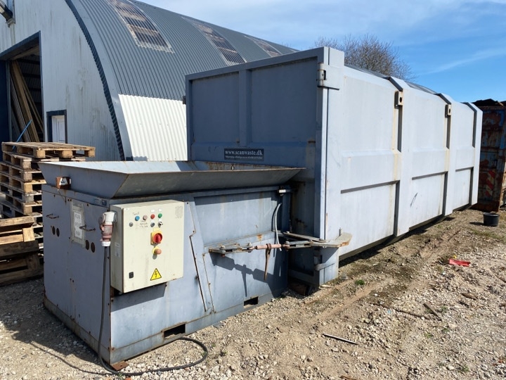 Komprimator med Container