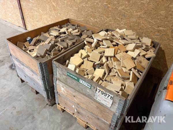 Opklodsningsklodser krydsfiner 2 paller