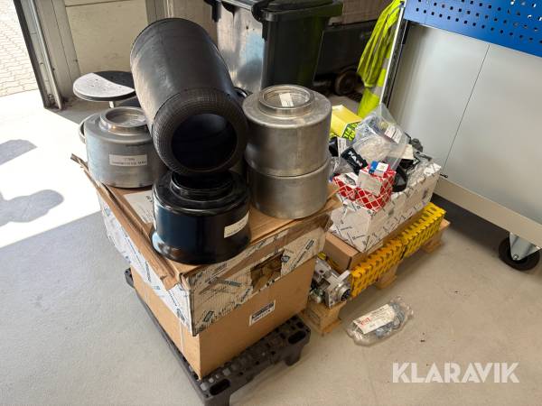 Assorterede reservedele til MAN busser
