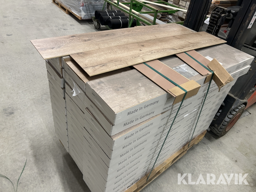 LVT-gulv Haro HQ Bodenwelt Piadesa Clever Plus med korkunderlag, 86 m²
