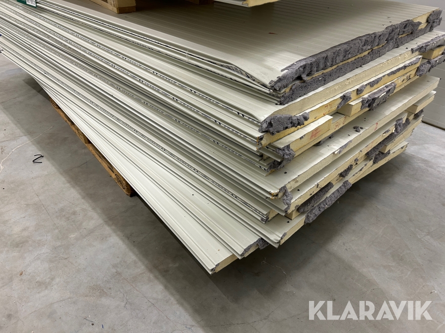 Sandwich paneler, Greve, Klaravik auktioner