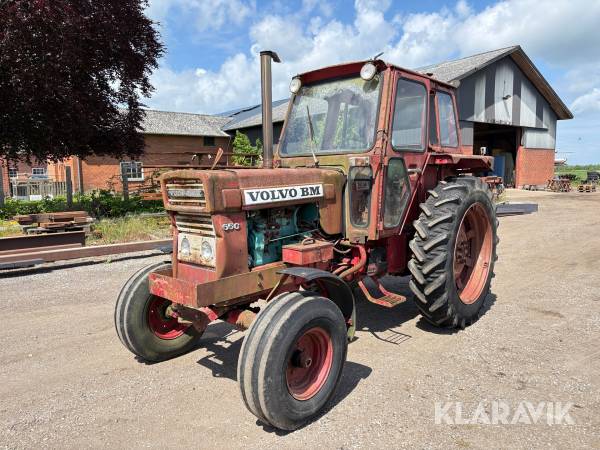 Veteran traktor Volvo Bm T 650 36001 - Med turbo