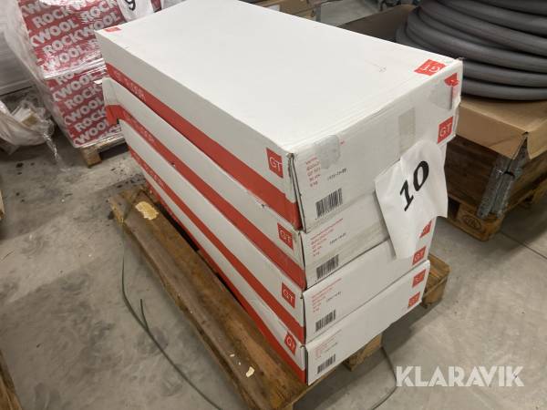 Varmefordelingsplader GT Ø20 4 kasser 120 Styk