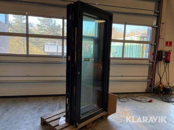 Døre og vindue Træ alu 3 styk