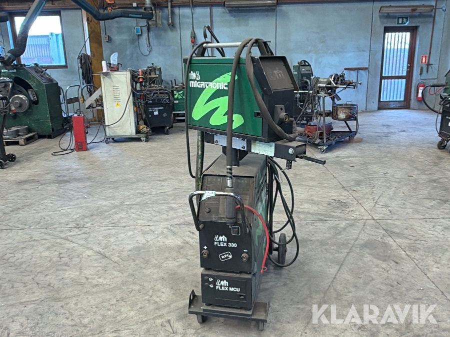Svejsemaskine Migatronic Flex 330 + MWF 15 1 styk