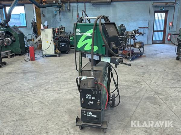 Svejsemaskine Migatronic Flex 330 + MWF 15 1 styk