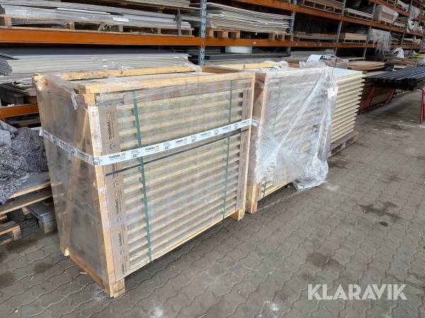 Isoleringsloftplader Troldtekt Akustik Plus Lys Fin Natur 48 Styk