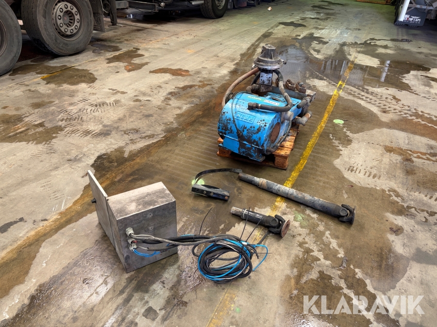 Højtrykspumpeanlæg WOMA / URACA / Spheros 1502 P40 / SM 10/200