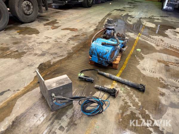 Højtrykspumpeanlæg WOMA / URACA / Spheros 1502 P40 / SM 10/200