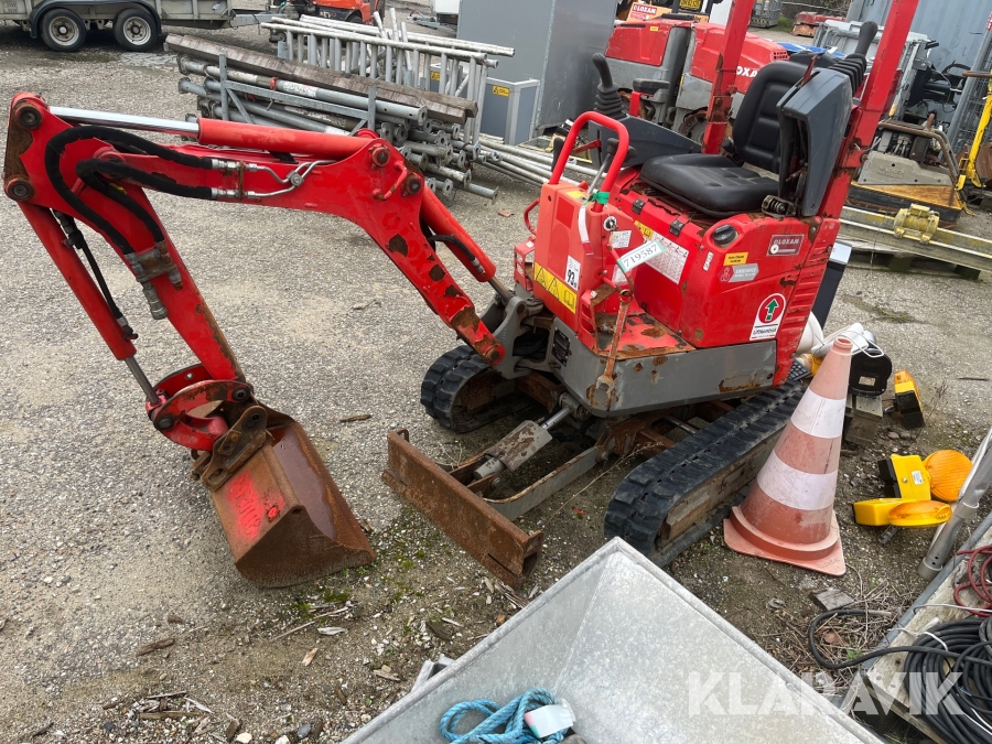 Gravemaskine Bobcat E10Z 1000kg