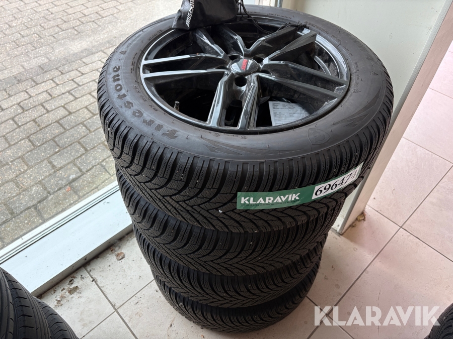 Dæk med alufælg Firestone - alutec 235/55R18 - 4 styks/1 sæt